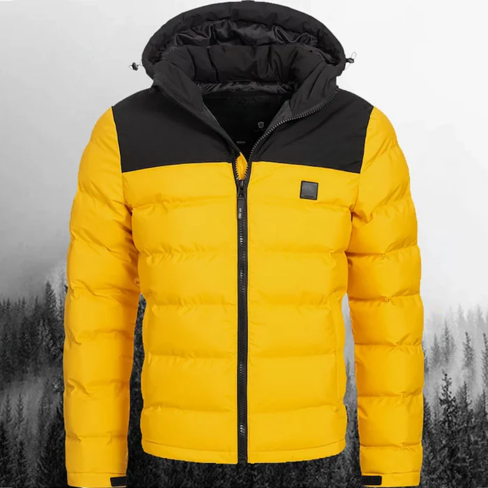 Down Jacket with Hood